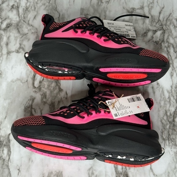 NWT Adidas AlphaBoost V1 *UNIQUE SAMPLE* Women's Shoes - Sz 7 - Picture 5 of 11